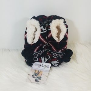 Muk Luks Womens Ballerinas Slipper Socks size S/M
